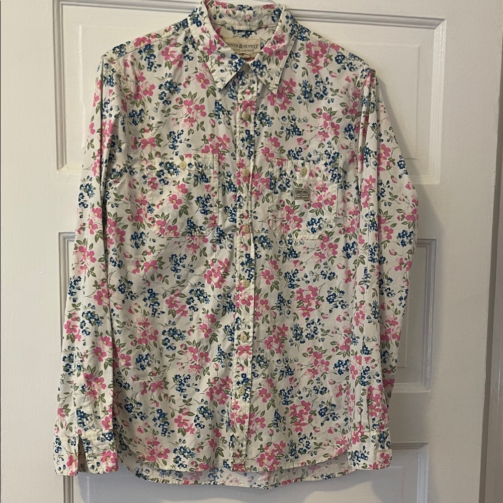 Men’s Floral Long Sleeve Shirt